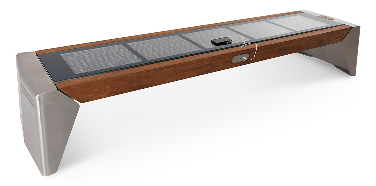 'Photon' Solar Bench Seat