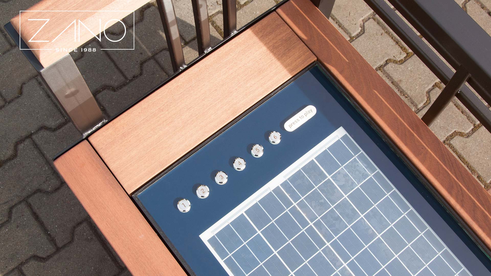 Art Nouveau Solar Bench - 